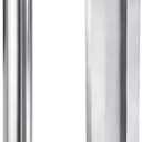 10" Stainless Steel Sliding Barn Door Handles and Pulls Flush Hardware Set,Double Side,Anti-Rust Anti-Corrosion,Easy Install