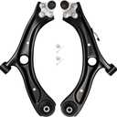 AUQDD 2Pc Suspension Front Lower Control Arm and Ball Joint Assembly Compatible With 2016-2019 2020-2022 Ho-nda HR-V (Replace # K623316 K623315 51360T7WA00 51350T7WA00)