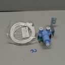 W10408179 W10179146 Refrigerator Water Inlet Valve Compatible with Whirl-pool Ken-more Refrigerator Replaces WPW10179146 2205762 2304757 2188708 IMV708 4389177 by TOMOON
