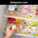 Cooyes Shelf Liner  Non-Slip Cabinet & Drawer Liner for Kitchen  Non-Adhesive Waterproof Shelf Paper with Modern Pattern  Durable EVA Cabinet Mat  Easy to Cut (Amber,11.8" W x 118" L)