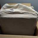 Aodisman Dog Stairs for High Bed 22.6" H,5Step Dog Steps for Small Dogs and Cats,Indoor NonSlip Balanced Pet Stairs are Suitable for Puppy,Older Cat,Beige