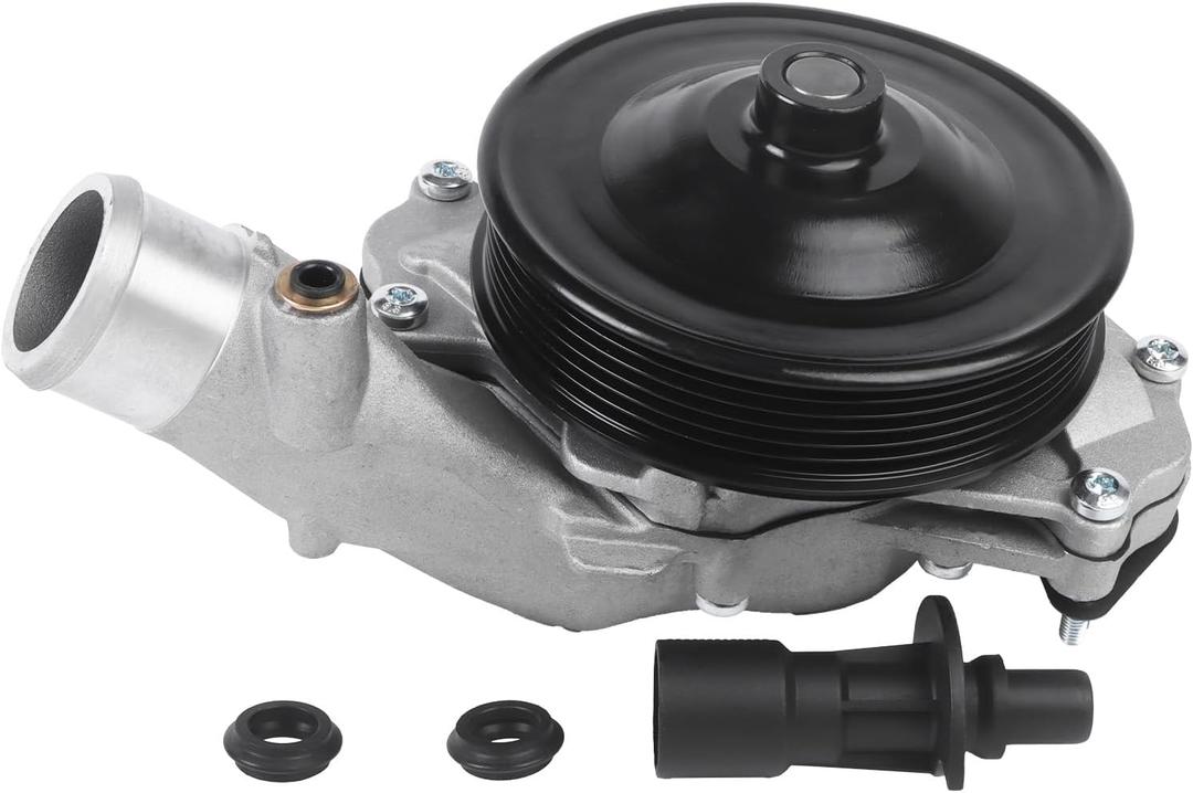 Autodevil Engine Water Pump LR033993 5.0L 3.0L Fit for Range Rover Sport 2011-2019, for Discovery 15-17 for F-Pace 17-19 3.0Lï¼Œfor XF XFR XJR LR4 2010-2016, Car Cooling System Part with Gasket