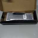 LEXLEY 3PCS Anti-Slip Aluminum Brake Gas Dead Pedal Pads,Auto No Drilling Accelerator Pedal Covers Only for Mazda 2023 2024 2025 2026 CX-50-SLIVER (SILVER)