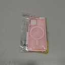 BENTOBEN for iPhone 12 Mini Case, Cute Butterfly Pattern iPhone 12 mini Magnetic Case [Compatible with MagSafe] Translucent Matte Slim Women Girl Protective Cover for iPhone 12 Mini 5.4 inch, Pink