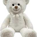 HH Jumbo Bear Plush White 36 inch