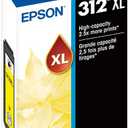 EPSON 312 Claria Photo HD Ink High Capacity Yellow Cartridge (T312XL420-S) Works with Expression XP-8500, 8600, 8700, 15000