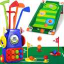 Bennol Upgraded Kids Toddler Golf Set, Indoor Outdoor Outside Toys Gifts for 3 4 5 Years Old Boys, 3 4 5 6 7 Years Old Boys Toys Birthday Gifts Ideas, Outdoor Golf Set Game for Kids Boys