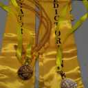 5Pcs Graduation Stole Class of 2026 Sash with Grad Award Medal Honor Cord