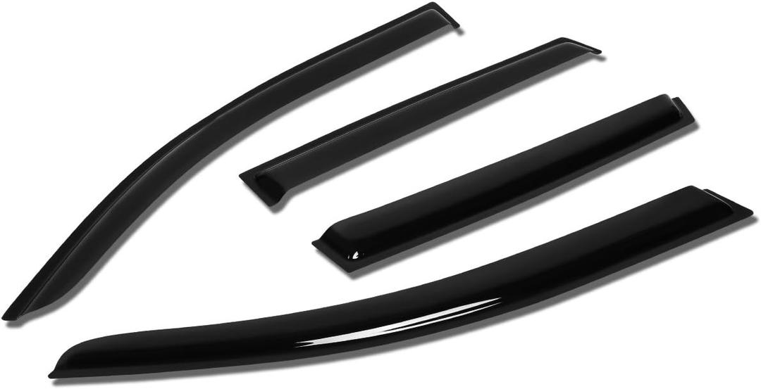 3 piece tinted window visor