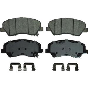 Wagner QS ZD1593 Disc Brake Pad Set, Chamfered Edges for Smooth, Quiet Stops, Fits 20122019 Hyundai Accent