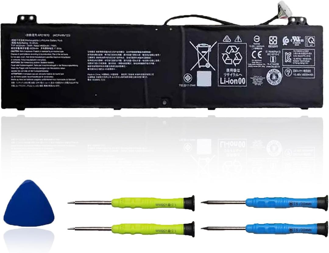 AP21B7Q Laptop Battery Compatible with ACER Predator Triton 300 SE PT314-52S Series 15.48V 76Wh 4930mAh