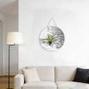 Funerom Round Wall Mirror 15.4 Inches Circle Mirror Bathroom Mirrors,White