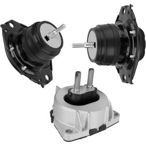 Engine Motor Mount & Transmission Mount Compatible with Jeep Grand Cherokee and Dodge Durango 3.6L 5.7L RWD 2011-2019 Set of 3 Replace# A5611 A5488 5038548AB 68032662AD