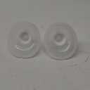 Two Full Breast Pump Parts only Compatible with Momcozy M5 Breast Pump, Not for Others,Including 8pcs Flange Inserts 15/17/19/21mm*2, 24mm Flange*2, Collector*2, Duckbill Valve*2,Diaphragm*2 (2pcs-24mm Overall+8pcs-4size flange insert)