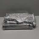 STORAGE MANIAC Laundry Sorter 4 Section, 47.5 Gal (180 L) Laundry Hamper with Wheels, Clothes Divider Basket Sorter, Clothes Separator Hamper Cart with Wheels and Removable Bags, Gray