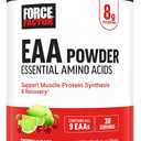 Force Factor Essential Amino Acids, Full Spectrum EAAs Amino Acids Powder, Amino Acids Supplement for Women and Men to Support Healthy Muscle and Workout Recovery, Cherry Limeade, 30 Servings