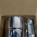 3 inch Exhaust Clamp Stainless Steel Muffler Band Clamps for 3" Inner Diameter to 3" Outer Diameter Turbo Downpipe Exhaust System Repair - 1 Piece