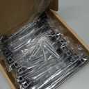 Cabinet Pulls Matte Black Cabinet Handles Square Drawer Pulls, 10 Pack 3-3/4 Inch Stainless Steel Kitchen Door Cupboard Cabinet Handles, Drawer Hardware Handles, 96mm Hole Centers