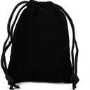 6 x Drawstring Bag - Nylon Cinch and Ditty Stuff Pouch with Toggle