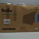 Ballu Mica Infrared Space Heater Large Room,Panel Heater with Programmable Thermostat,WiFi App Control,Portable Stand or Wall Mount, Energy Efficient Smart Quiet Heater,Work with Alexa,Black