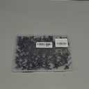 ALLCLEAN 110pcs All Black Large Flange Rivets,3/16 * 1/2" Open End Aluminum Blind Rivets,4.8 * 12 Pop Blind Rivet
