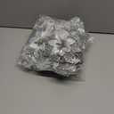 3 x SolarStar 12 PCS Siver Glitter Poinsettias Artificial Christmas Flowers, 5.5 inches, with Clips for Christmas Tree Decoration, Home, Wedding, Party, Wreath Decoration Xmas Tree Ornaments (Silver)