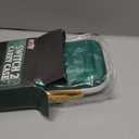 Orzly Case Compatible with Nintendo Switch 2  Protective Travel Carry Case with Screen Padding, Game Card & microSD Slots, Zipped & Open Pockets for Accessories  7.9" Gift Boxed (GRN/GOLD)