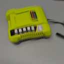 40V Charger for Ryobi Battery Charger Replacement OP401 Compatible with Ryobi OP4015 OP4026 OP4026A OP4030 OP4040 OP4050 OP4050A OP4060 OP40261 OP40301 40V Battery