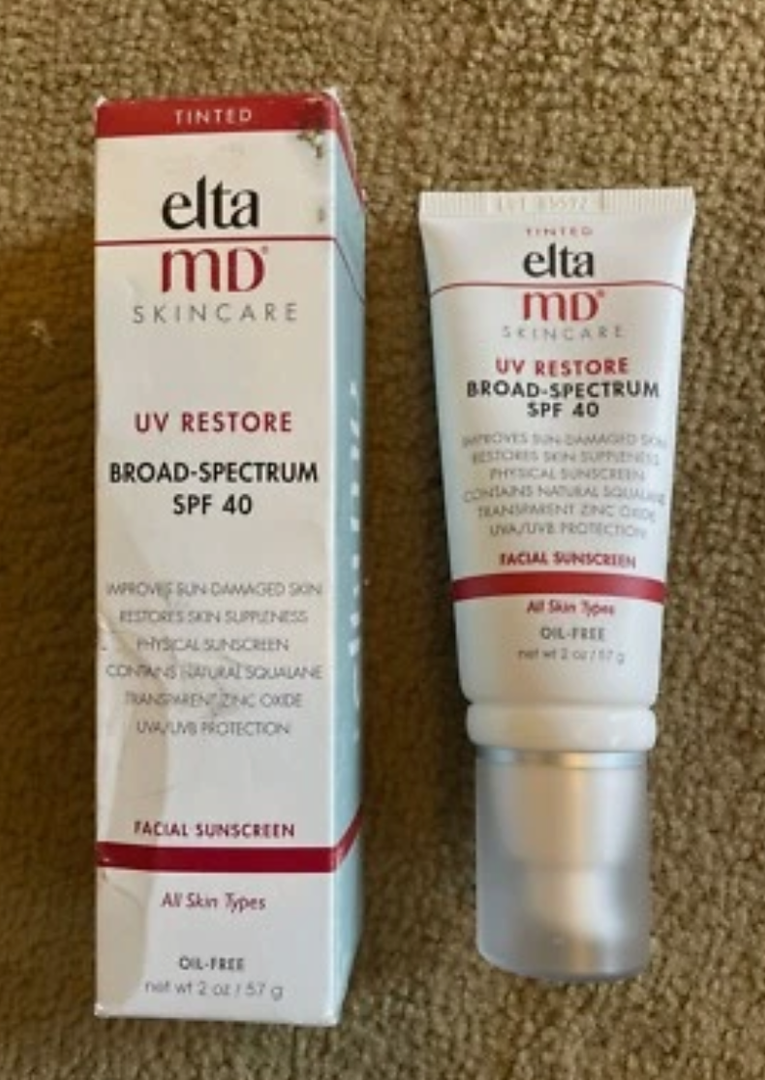 EltaMD UV Restore Tinted Anti-aging Face Sunscreen Broad-spectrum SPF 40 2o