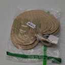 Natural Raffia Tropical Hand Fans