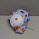 Potaroma Hide and Seek Interactive Cat Toys, Moving Concealed Wand Feather, Automatic Chargeable Indoor Kitten Exercise Kicker, Mouse Squeaky, Floral Cover