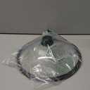 OEC Vented Splatter Guard Microwave Glass Cover for Food with Easy-Grip Handle, 12.7 inch Diameter, 100% Food Grade Tempered Glass & BPA Free Silicone Rim with Steam Vent, Dishwasher Safe (Black)