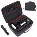 WPGEAR Hard Carrying Case Compatible with Nintendo Switch 2 (2025), Travel Bag Holds Switch 2 Console, Pro Controller x 2, Joy-Con Grip, Dock, Power Adapter, 21 Games, Cables and Accessories