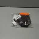 Newborn Easter Outfit Boy Photography Props Baby Bunny Handmade Crochet Rabbit Set Knit Hat Diaper Carrot Set for Kids (Coffee Rabbit)