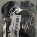 QUMY Dog Shoes for Small Dogs, Puppy Dog Boots & Paw Protector for Winter Snow Day, Summer Hot Pavement, Waterproof in Rain Weather, Outdoor Hiking, Indoor Hardfloor with Skid-Resistant Sole Black 4 (size 4: 1.89"x1.51"(L*W))