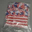 Noubeau Toddler Baby Girl 4th of July Dresses Independence Day Outfit Kid American Flag Stars Stripes Patriotic Dress ClothesStripes-Stars 02,0-3 Months