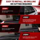 Window Belt Molding Trim Weatherstrip Seal for Honda Odyssey 2009-2014
