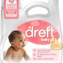 Dreft Baby Liquid Laundry Detergent, Gentle on Sensitive Skin Laundry Soap, 150 fl oz, 114 Loads