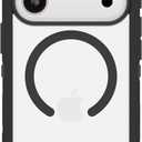 OtterBox iPhone 17 Pro Defender Series Pro XT Clear Case - Dark Side - Black - Tough, Rugged & Durable iPhone Case, Snaps on MagSafe
