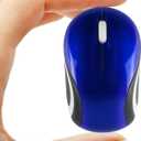 Wireless Mini Mouse, Blue, 1000 DPI, USB Receiver, Smooth Surface, Easy to Carry