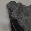 BENCMATE Inflatable Dog Cone Collar Alternative, Soft Dog Cone for Small Medium Large Dogs and Cats, Neck Recovery ECollar Donut Collar After Surgery (Large, Dark Grey)