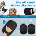 2 PCS Pet Hair Removal Glove for Dogs & Cats