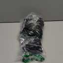 Blooming Jelly Womens Bikini Sets Push Up Two Piece Swimsuit Mesh Modest Bathing Suits Mid Rise Bottom (Large, Black)