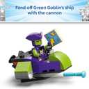 LEGO Marvel Spidey and His Amazing Friends Team Spidey Pirate Ship Building Toy for Kids - Super Hero Pretend Play Set for Preschool Boys & Girls, Ages 4+ - Gift Idea for Birthdays - 11208