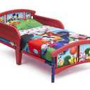 Delta Children Plastic Toddler Bed, Disney Mickey Mouse