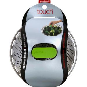 GoodCook Touch Steamer Basket - Chrome