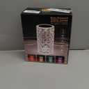 2 Pack Crystal Table Lamp, Remote and Touch Control Rose Wave Lamp, RGB Color Changing Night Light, Dimmable, USB Rechargeable Decoration Ambient Lighting for Dinner/Bars/Game Room/Living Room/Bedroom