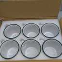 Pickmesh Christmas Coffee Mug Set of 6, Festive Holiday Designs with Nutcracker, Tree Prints  12 oz Ceramic Enamel Cups for Hot Cocoa, Tea, and Seasonal Beverages  Dishwasher & Microwave Safe