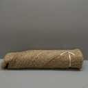 RAJRANG Round Jute Rug 5ft - Natural Reversible and Vintage Beige Braided Area Rug for a Touch of Handwoven Elegance