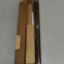 5/8” Diameter Curtain Rods 30-45 Inch, for 30-39 Inch Windows, Adjustable Splicing Bronze Curtain Rods for Windows with Brackets, Window Rod Long Small Curtains Rod